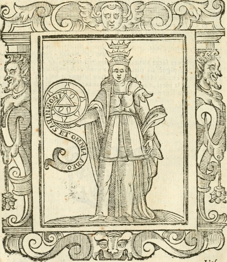 An illustration from Geroglifici morali, 1626, leaf 213