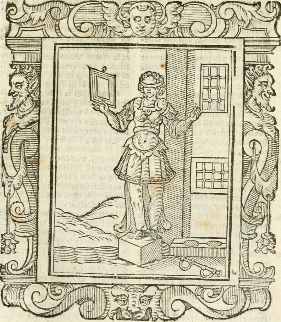 An illustration from Geroglifici morali, 1626, leaf 230