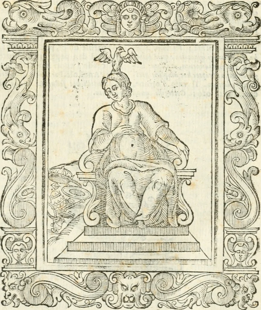 An illustration from Geroglifici morali, 1626, leaf 267