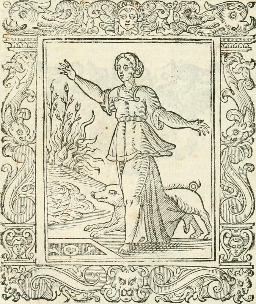 An illustration from Geroglifici morali, 1626, leaf 327