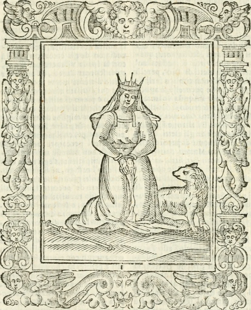 An illustration from Geroglifici morali, 1626, leaf 338
