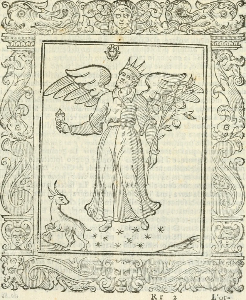 An illustration from Geroglifici morali, 1626, leaf 374