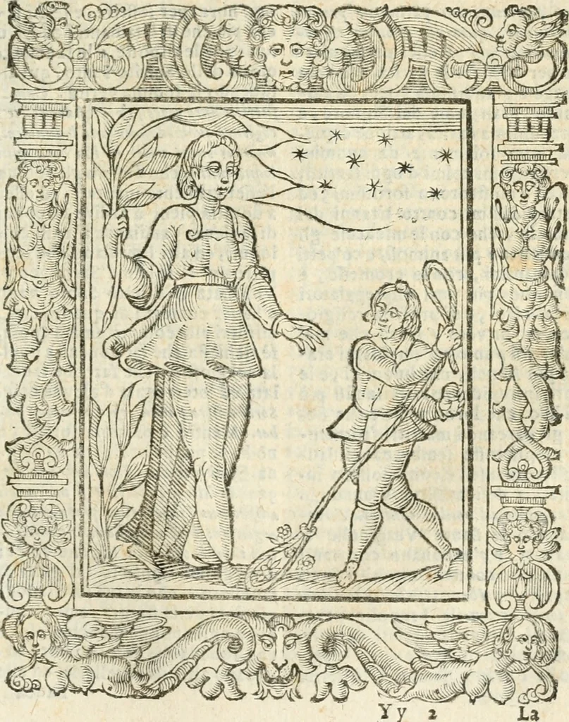 An illustration from Geroglifici morali, 1626, leaf 414
