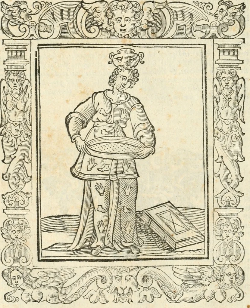 An illustration from Geroglifici morali, 1626, leaf 425