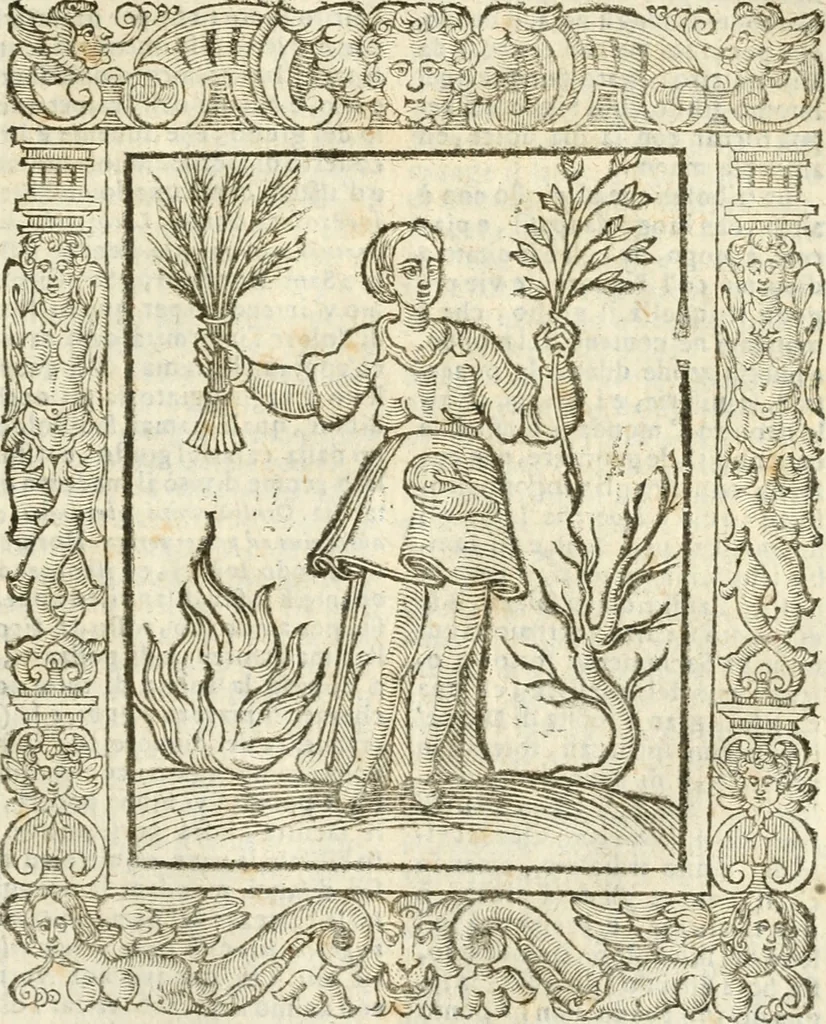 An illustration from Geroglifici morali, 1626, leaf 496