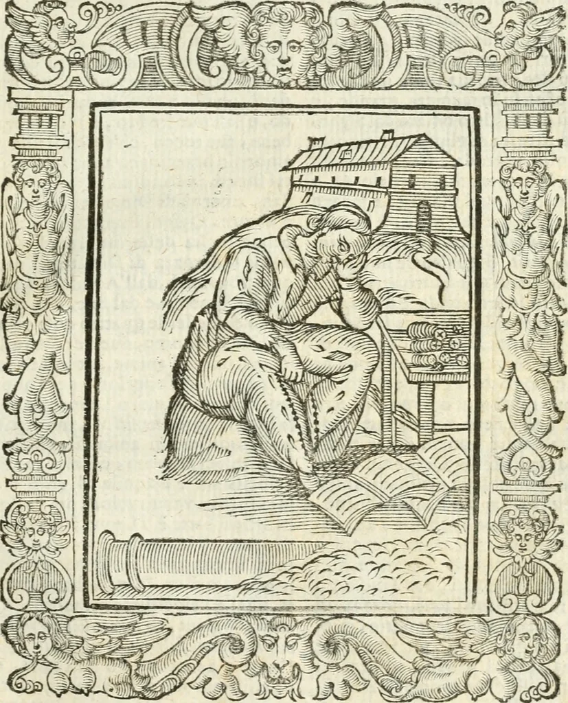 An illustration from Geroglifici morali, 1626, leaf 60