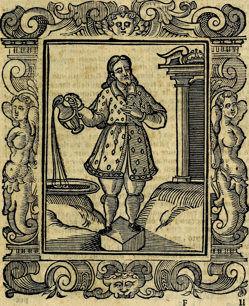 An illustration from Geroglifici morali, 1626, leaf 100