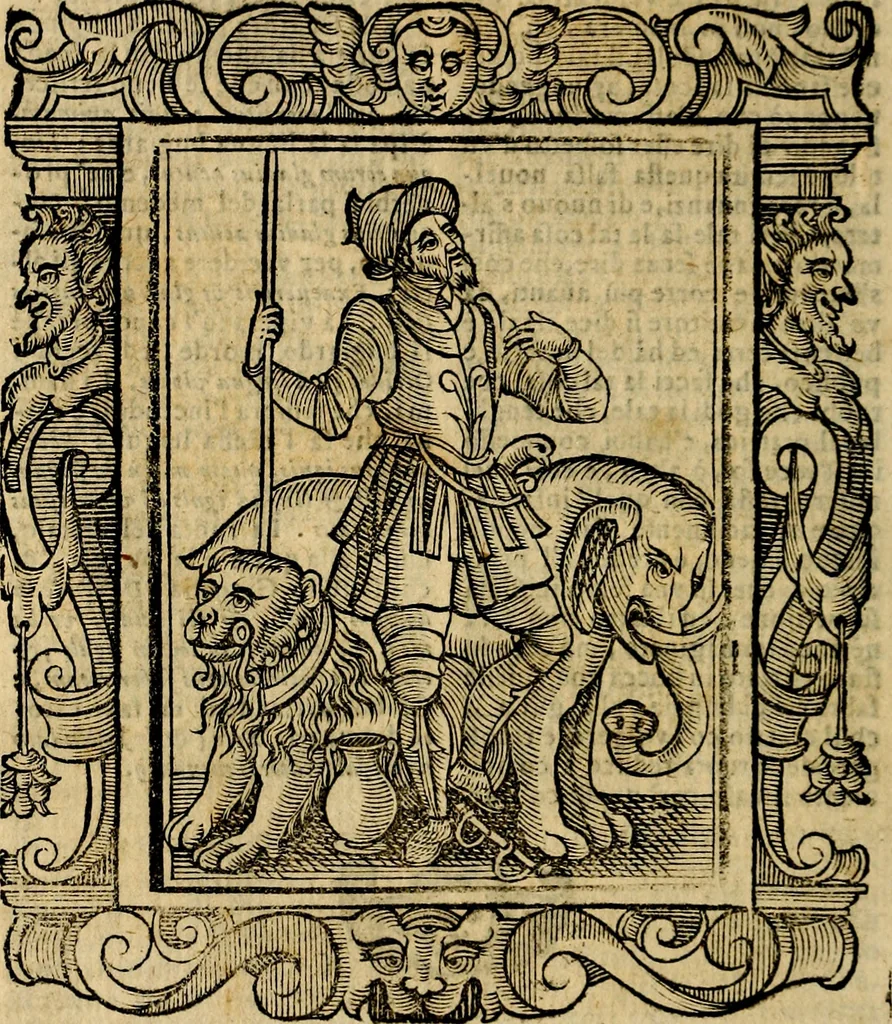 An illustration from Geroglifici morali, 1626, leaf 117