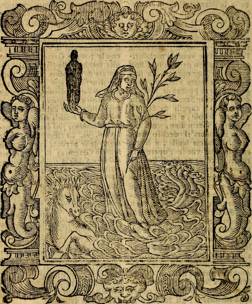 An illustration from Geroglifici morali, 1626, leaf 167