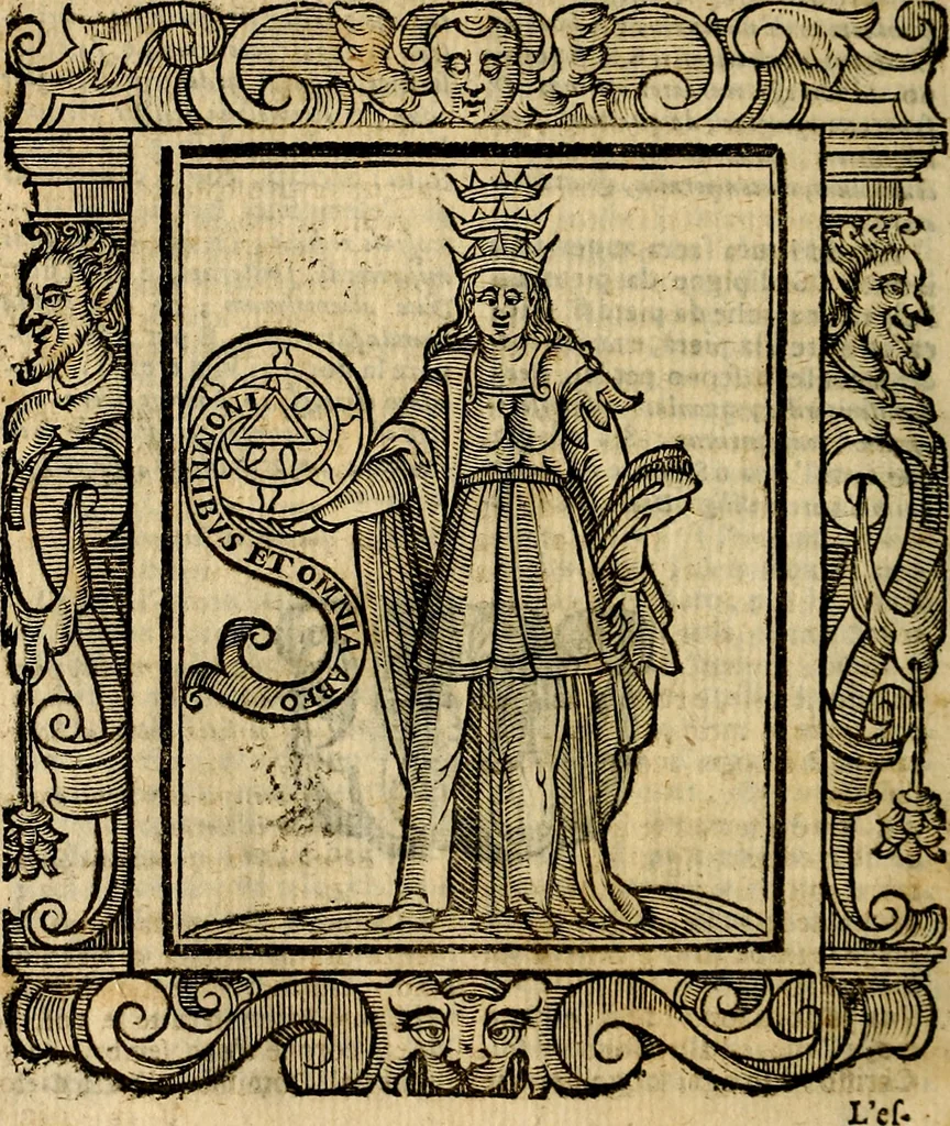 An illustration from Geroglifici morali, 1626, leaf 213