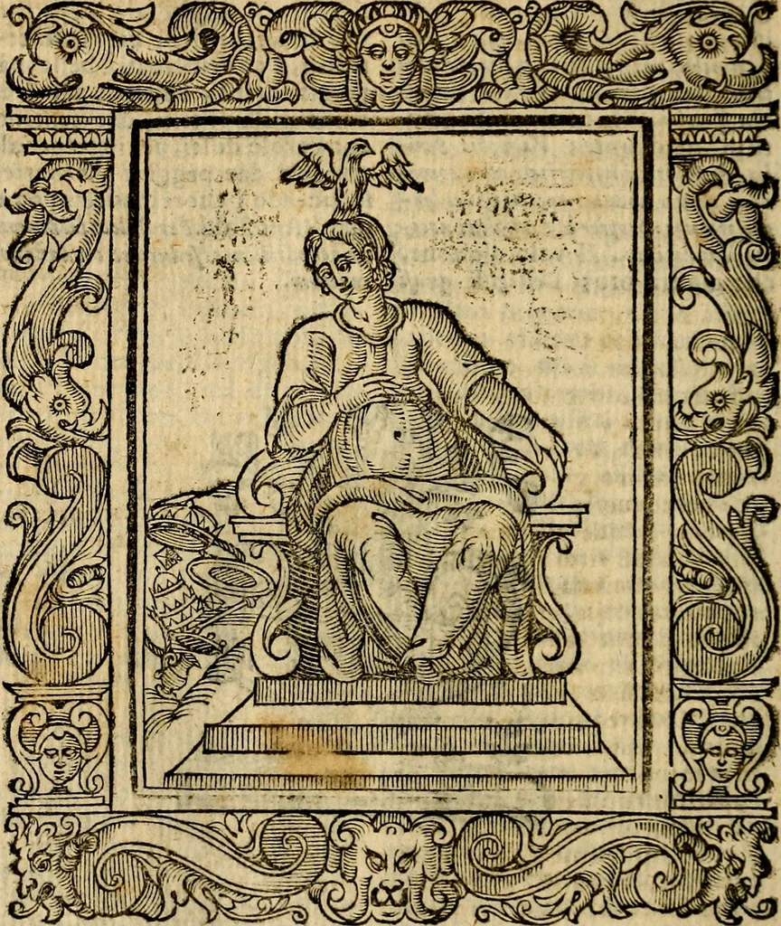 An illustration from Geroglifici morali, 1626, leaf 267