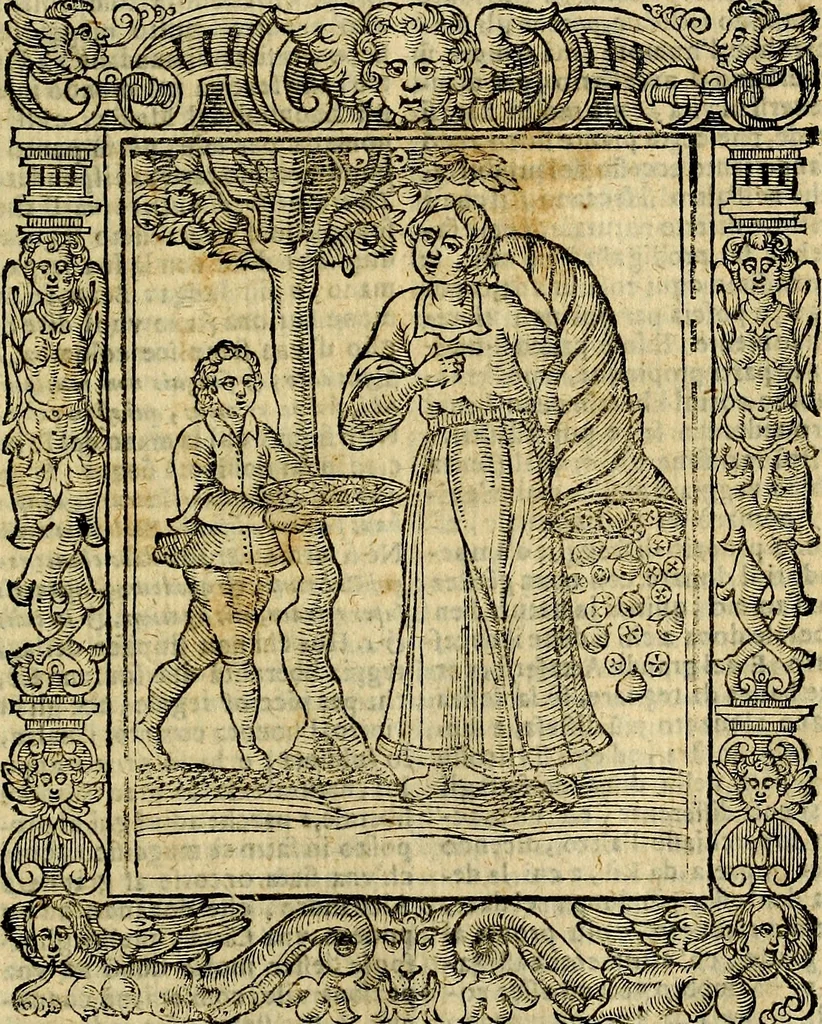 An illustration from Geroglifici morali, 1626, leaf 318