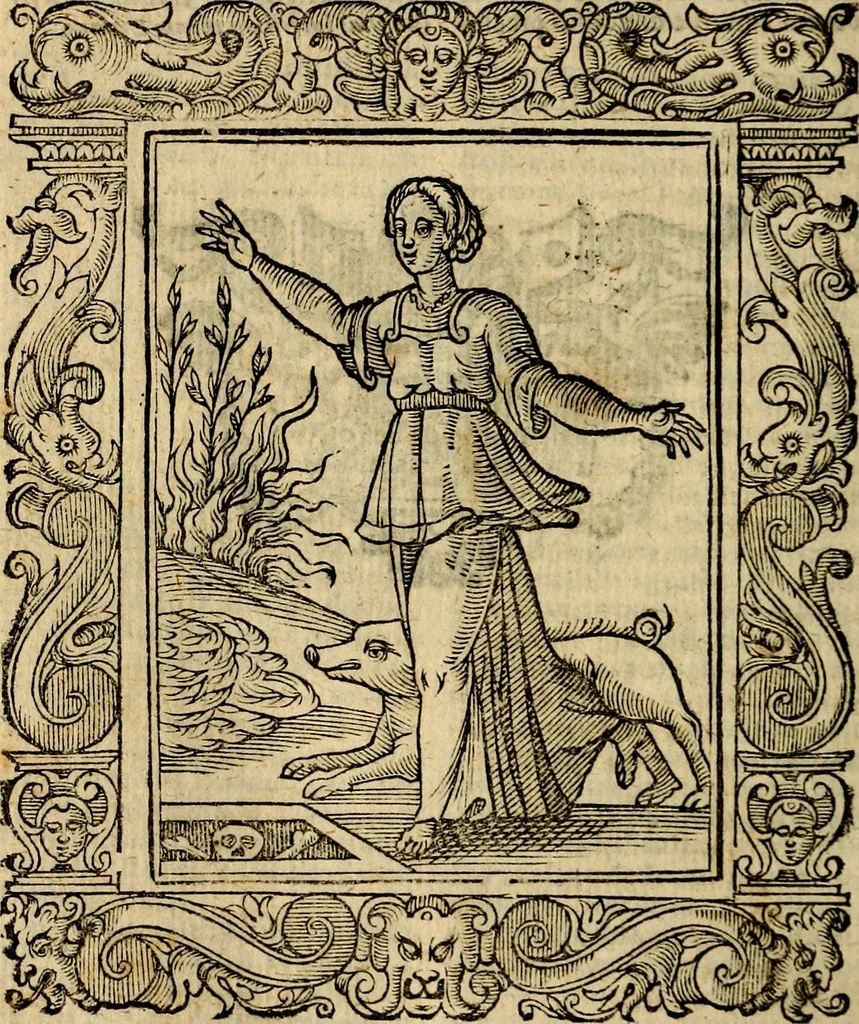 An illustration from Geroglifici morali, 1626, leaf 327