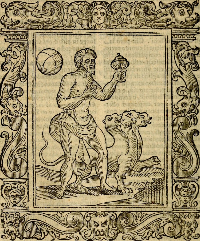 An illustration from Geroglifici morali, 1626, leaf 351