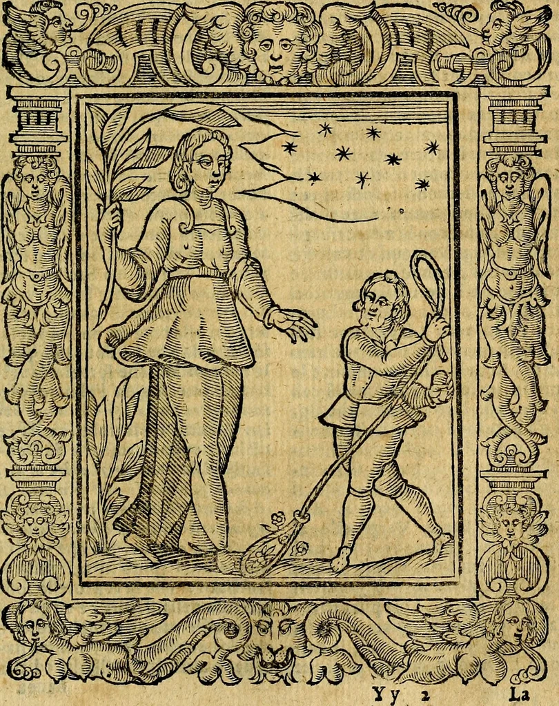 An illustration from Geroglifici morali, 1626, leaf 414