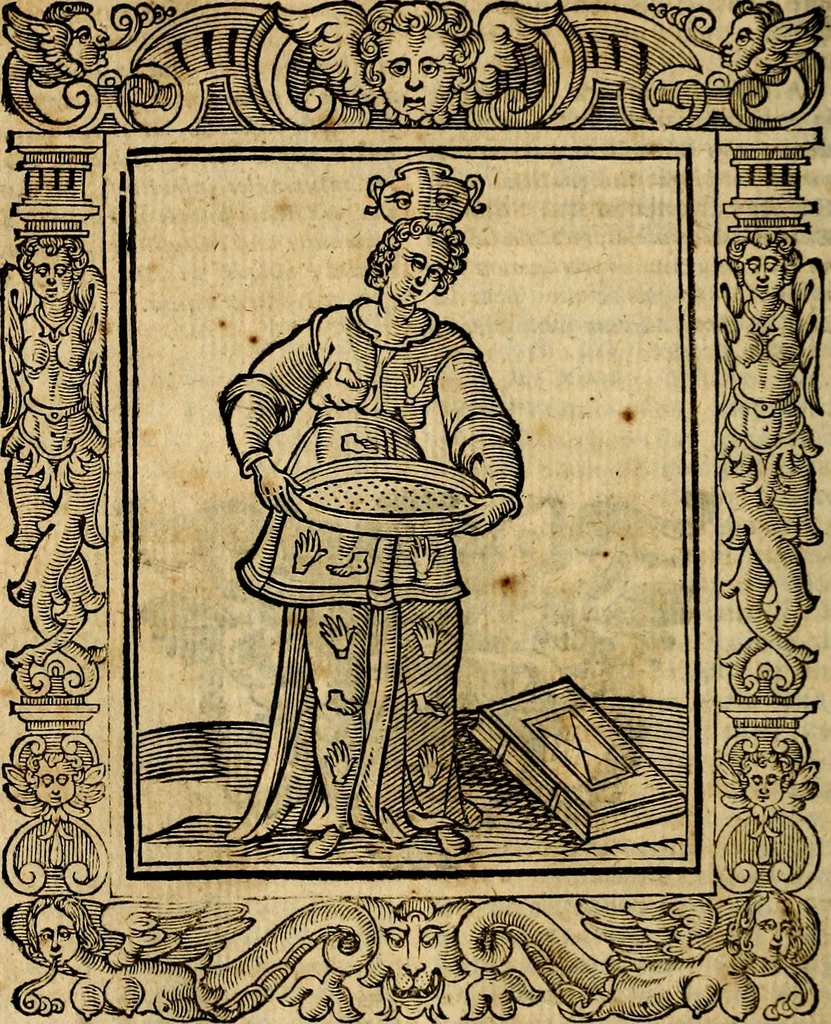 An illustration from Geroglifici morali, 1626, leaf 425