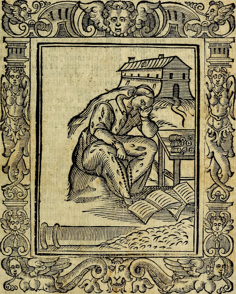 An illustration from Geroglifici morali, 1626, leaf 60