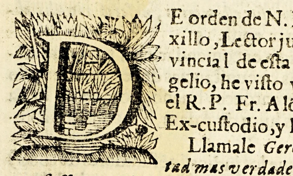 An illustration from Geroglifico sagrado de la amistad mas verdadera, y vivo traslado de la divina, y celestial en los gloriosos patriarchas Sancto Domingo, y S. Francisco,, 1692, leaf 11