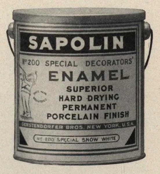 An illustration from Sapolin varnishes : enamels, japans, driers., 1920, leaf 10