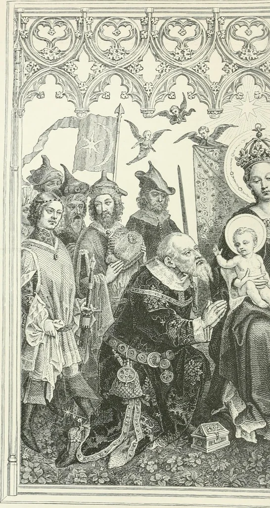 An illustration from Geschichte der christlichen Malerei, 1887, leaf 102