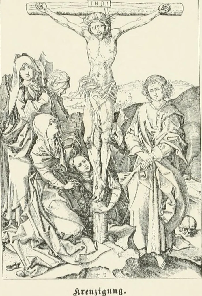 An illustration from Geschichte der christlichen Malerei, 1887, leaf 121