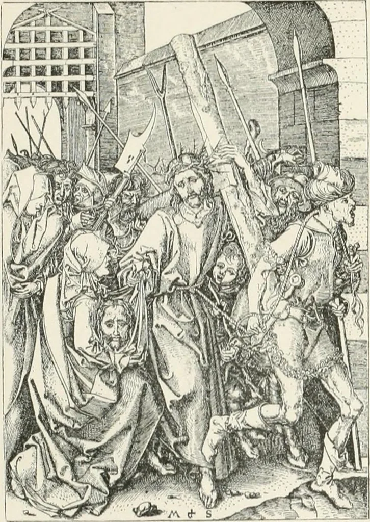 An illustration from Geschichte der christlichen Malerei, 1887, leaf 121
