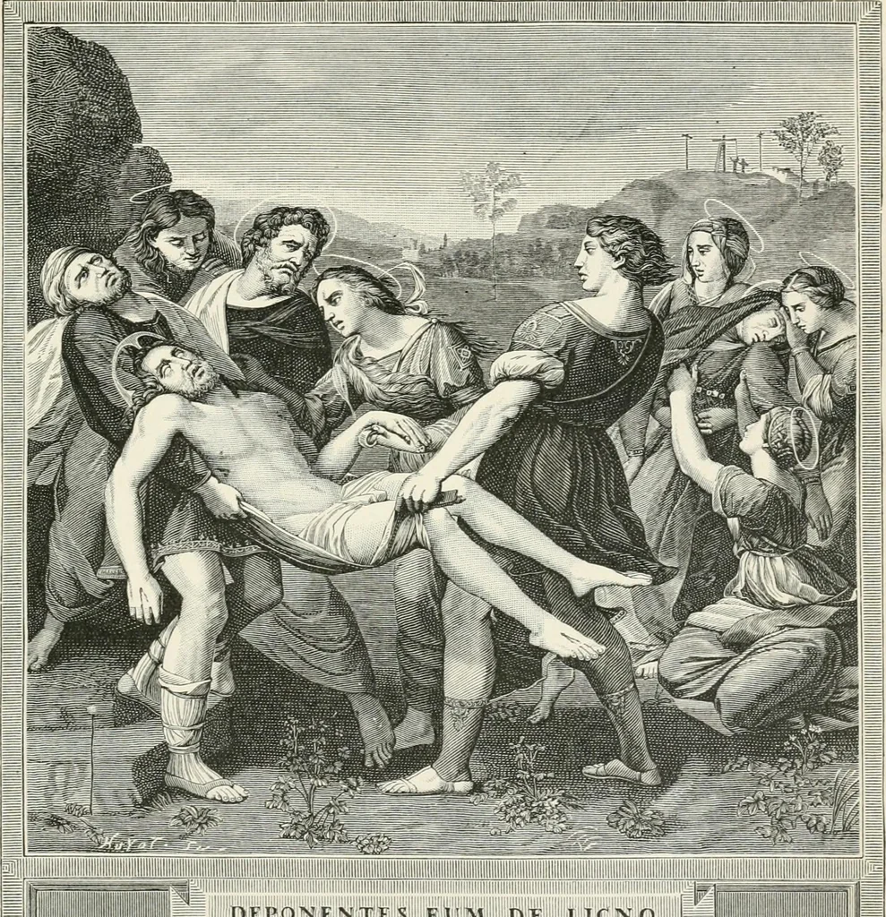An illustration from Geschichte der christlichen Malerei, 1887, leaf 277