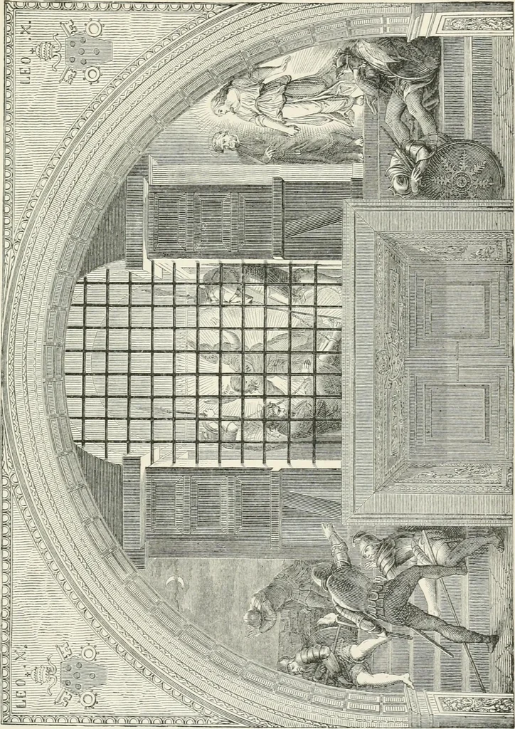 An illustration from Geschichte der christlichen Malerei, 1887, leaf 293