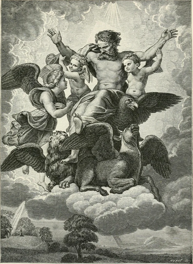 An illustration from Geschichte der christlichen Malerei, 1887, leaf 307