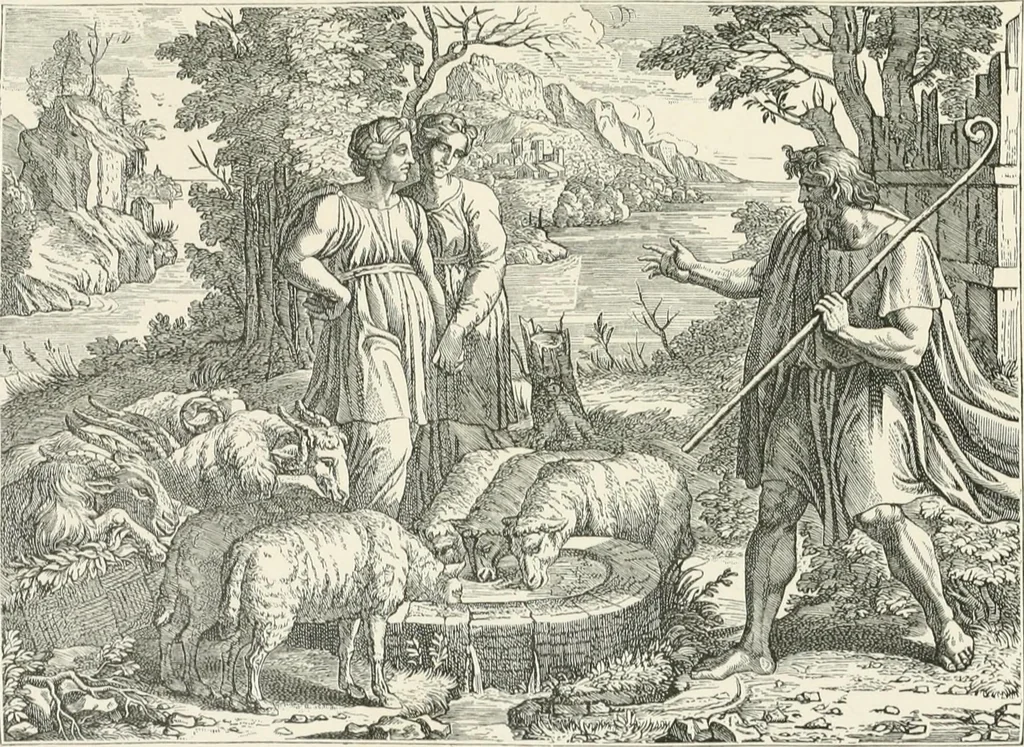 An illustration from Geschichte der christlichen Malerei, 1887, leaf 319