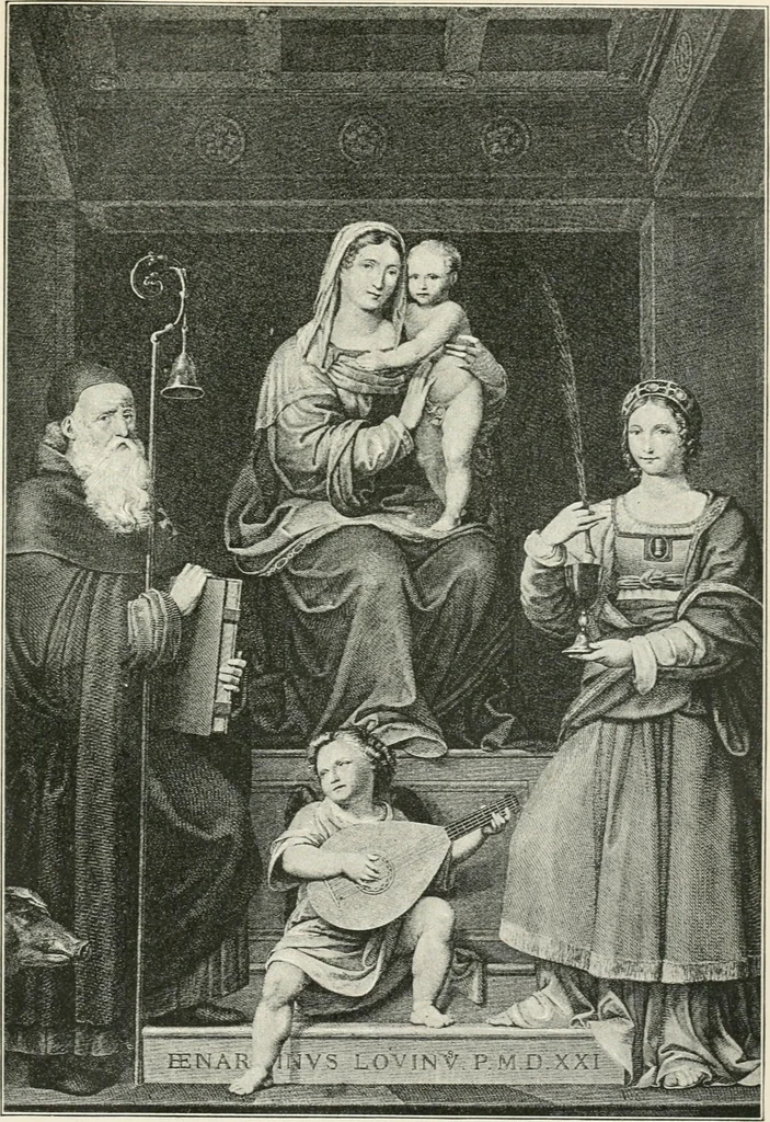 An illustration from Geschichte der christlichen Malerei, 1887, leaf 379