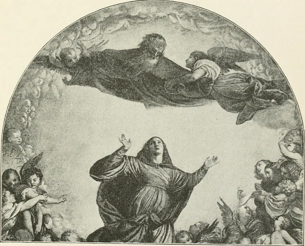 An illustration from Geschichte der christlichen Malerei, 1887, leaf 411