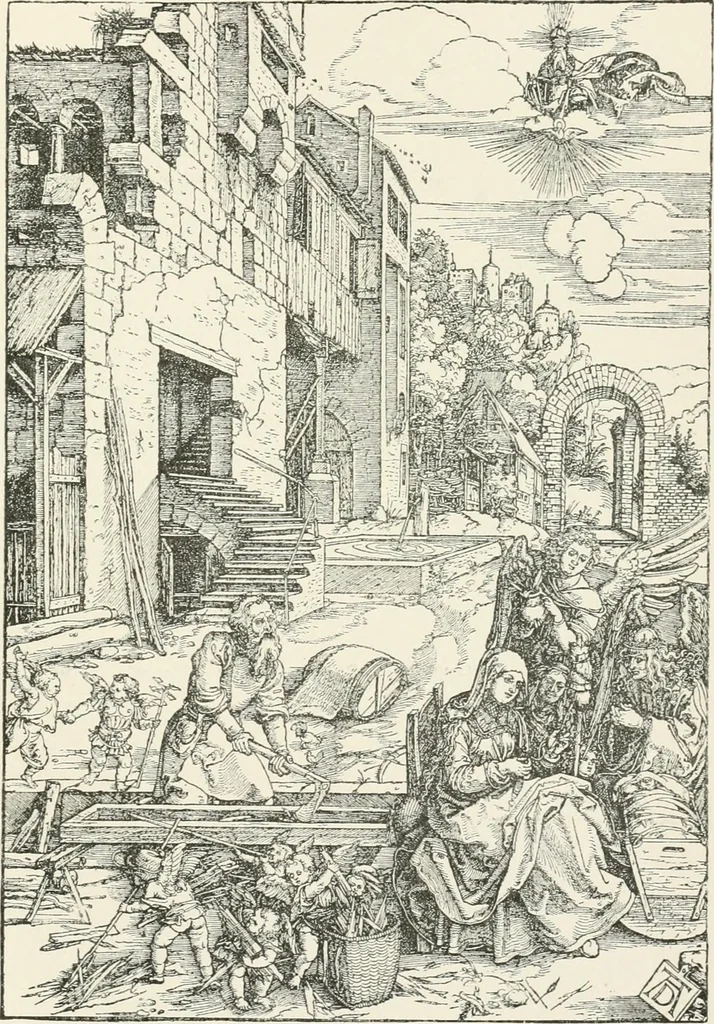 An illustration from Geschichte der christlichen Malerei, 1887, leaf 443