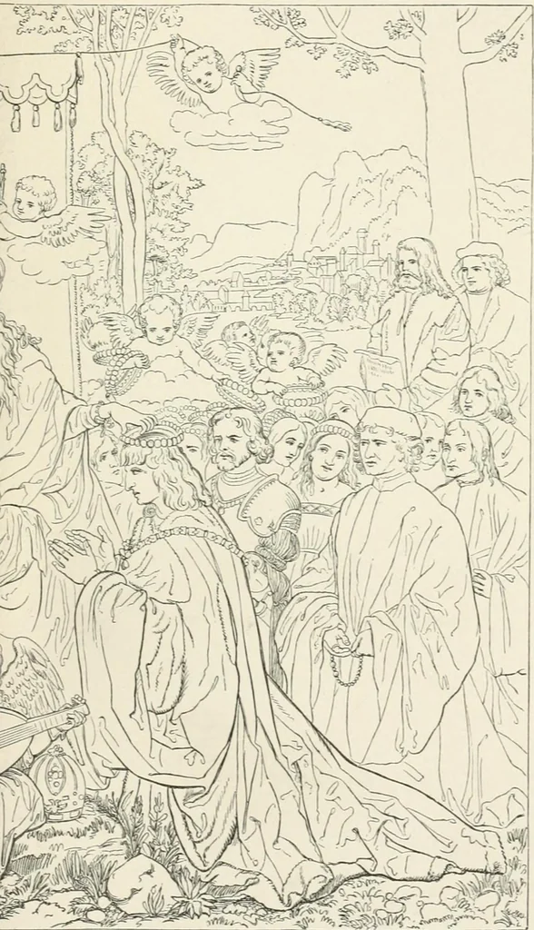 An illustration from Geschichte der christlichen Malerei, 1887, leaf 449