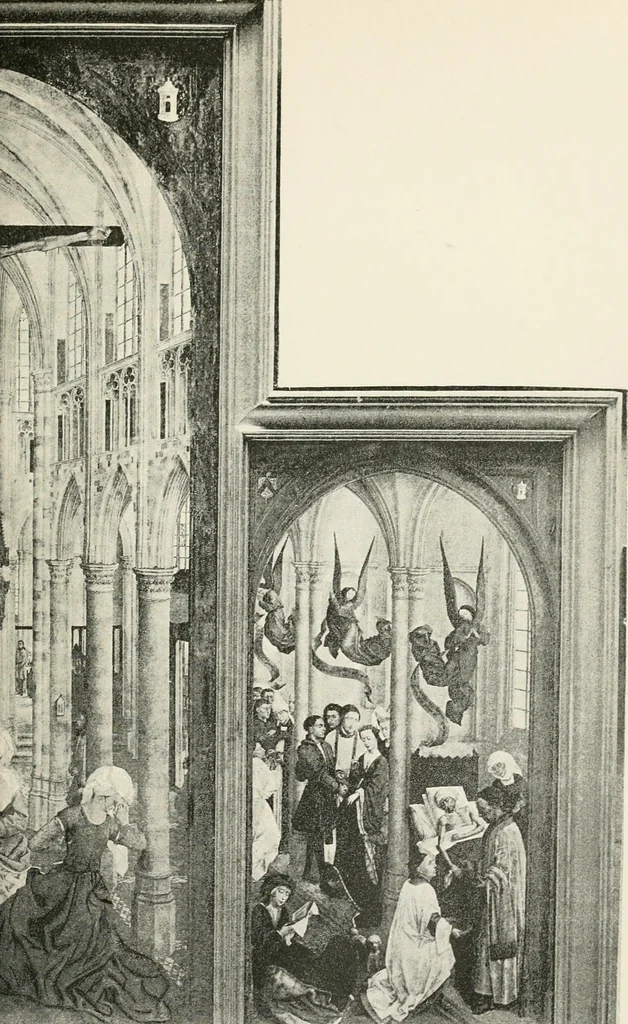 An illustration from Geschichte der christlichen Malerei, 1887, leaf 45