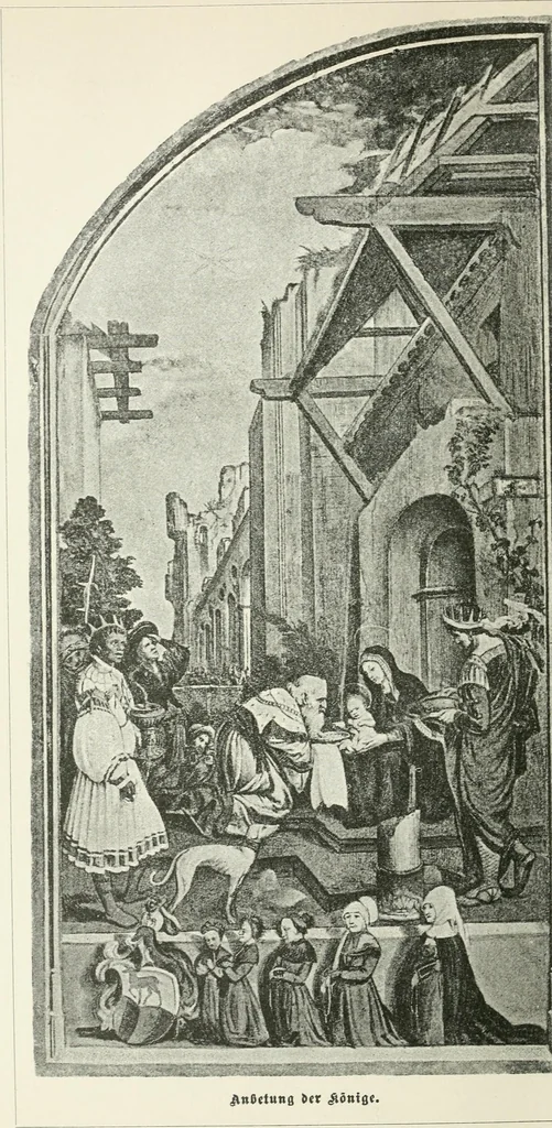 An illustration from Geschichte der christlichen Malerei, 1887, leaf 482