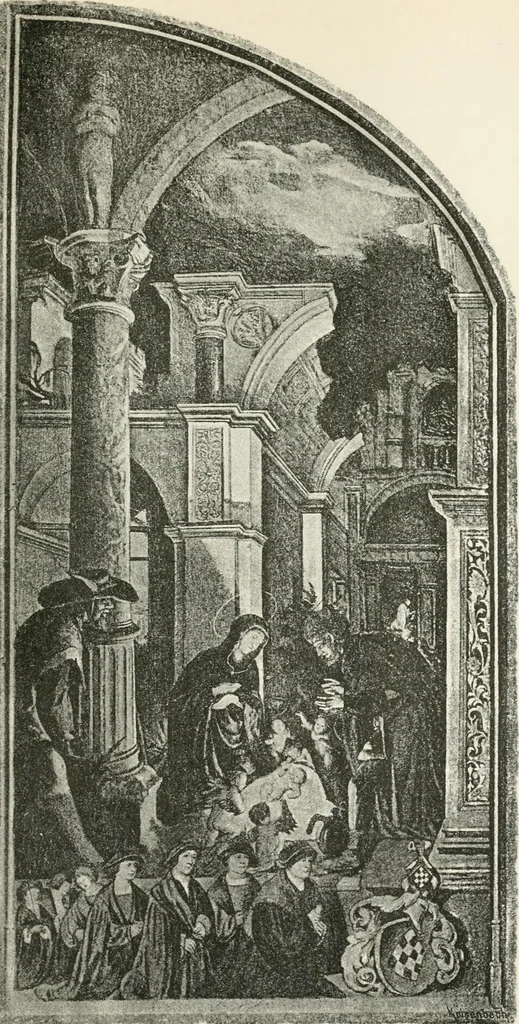 An illustration from Geschichte der christlichen Malerei, 1887, leaf 483