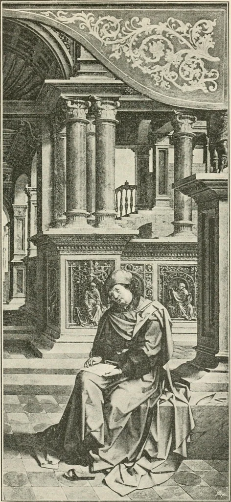 An illustration from Geschichte der christlichen Malerei, 1887, leaf 507