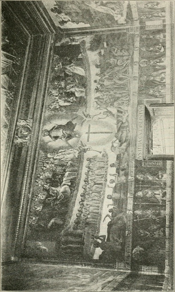 An illustration from Geschichte der christlichen Malerei, 1887, leaf 91
