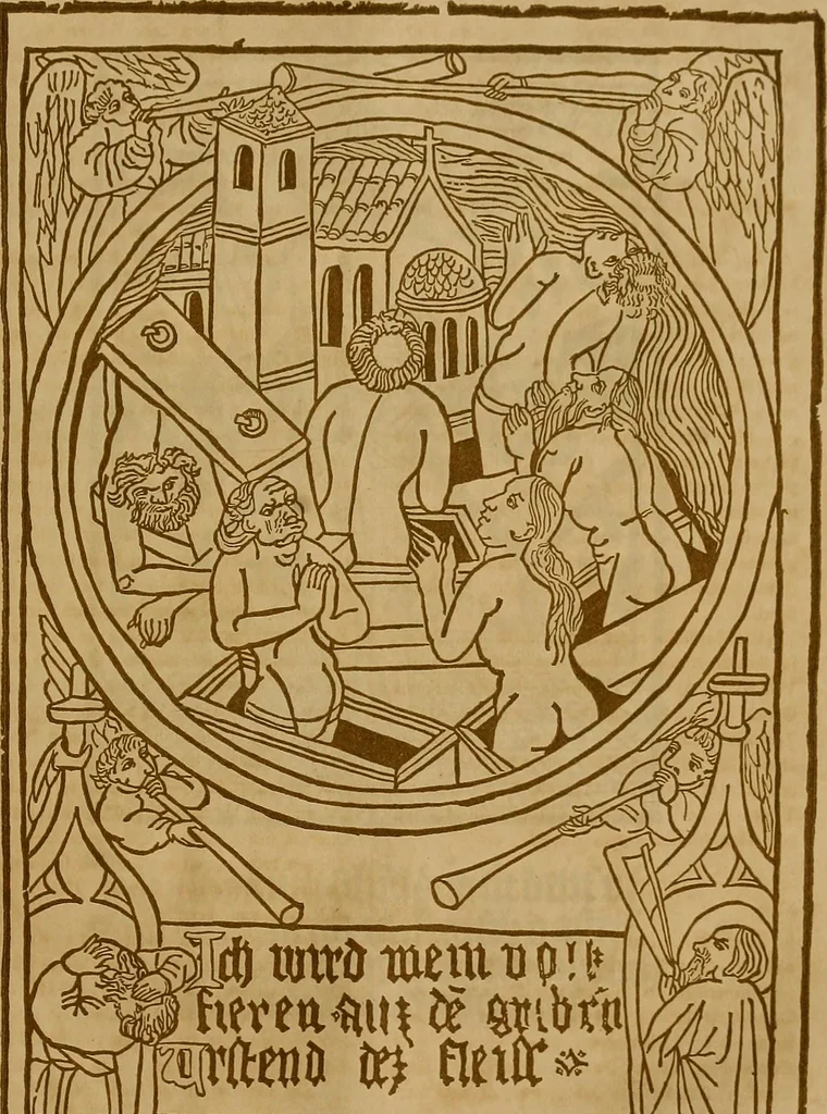 An illustration from Geschichte der Buchdruckerkunst in ihrer Entstehung und Ausbildung, 1840, leaf 108