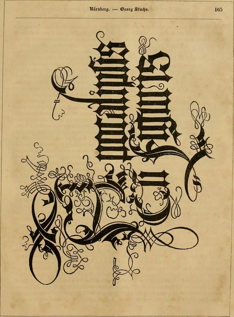 An illustration from Geschichte der Buchdruckerkunst in ihrer Entstehung und Ausbildung, 1840, leaf 244
