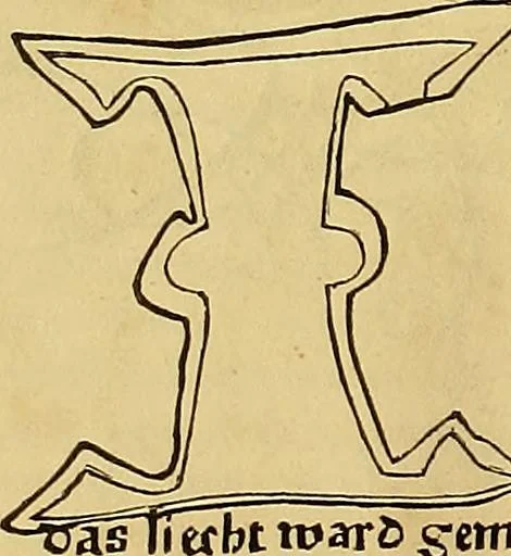An illustration from Geschichte der Buchdruckerkunst in ihrer Entstehung und Ausbildung, 1840, leaf 245