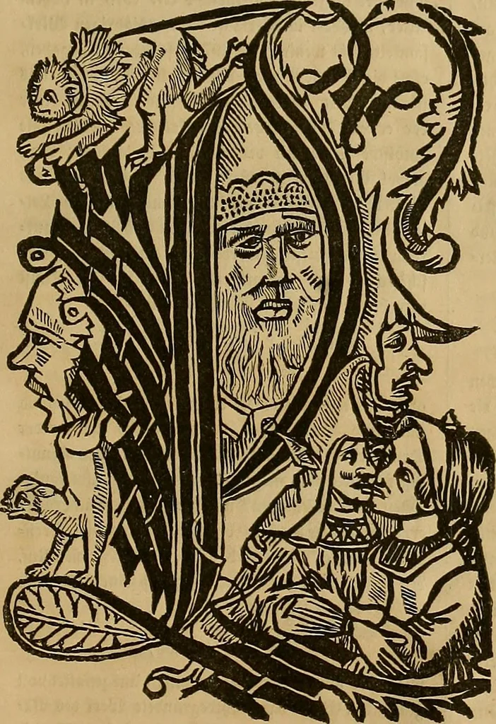 An illustration from Geschichte der Buchdruckerkunst in ihrer Entstehung und Ausbildung, 1840, leaf 324