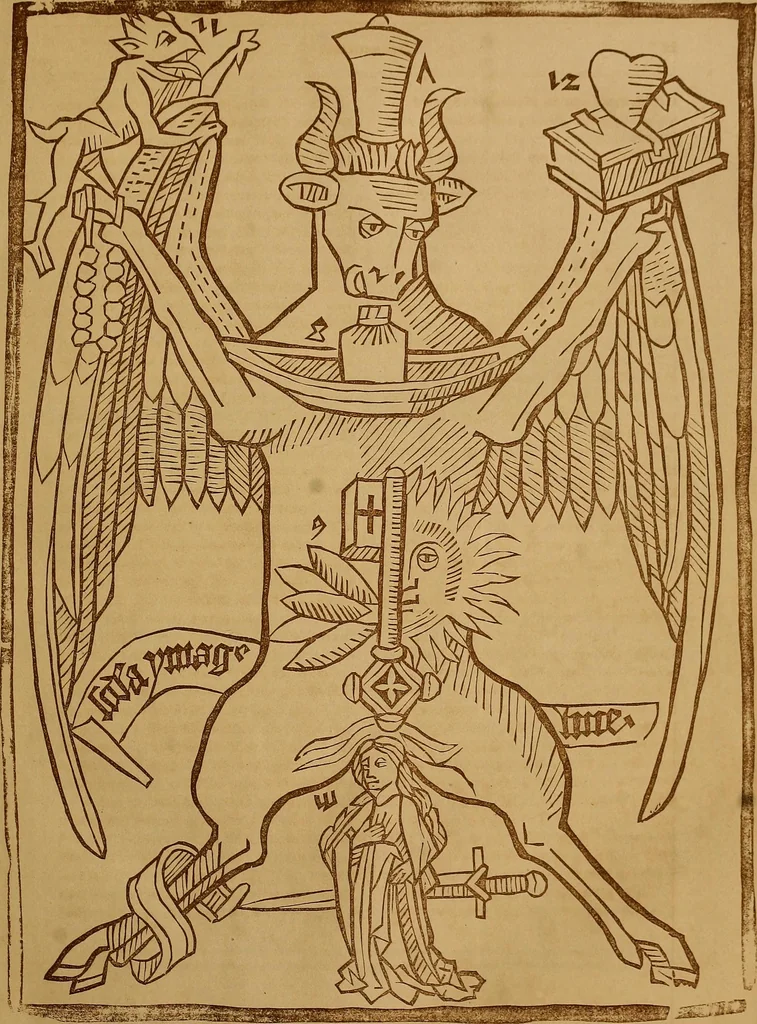 An illustration from Geschichte der Buchdruckerkunst in ihrer Entstehung und Ausbildung, 1840, leaf 62