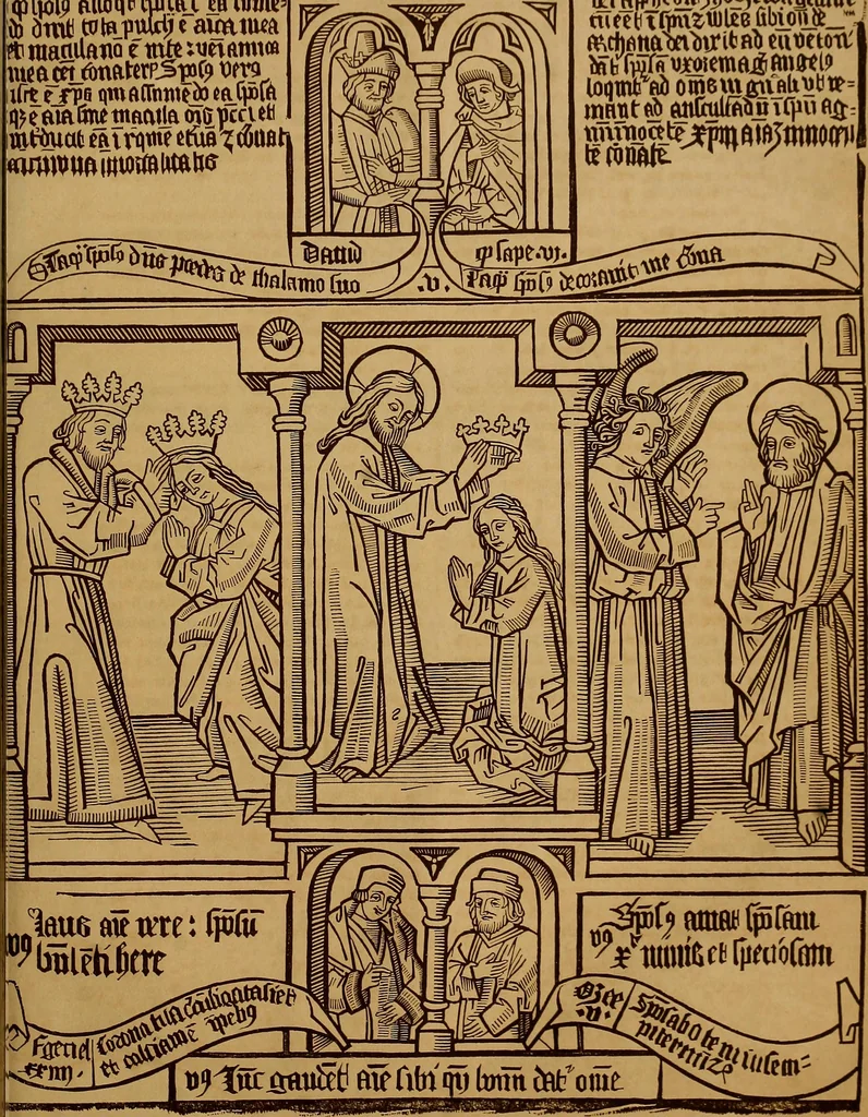 An illustration from Geschichte der Buchdruckerkunst in ihrer Entstehung und Ausbildung, 1840, leaf 76