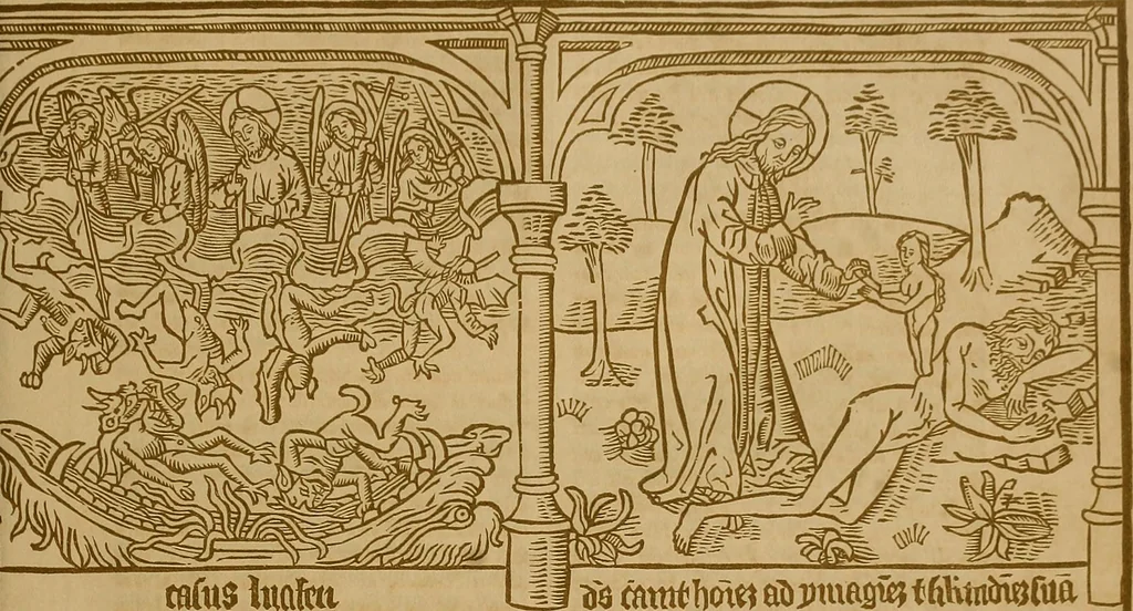An illustration from Geschichte der Buchdruckerkunst in ihrer Entstehung und Ausbildung, 1840, leaf 82