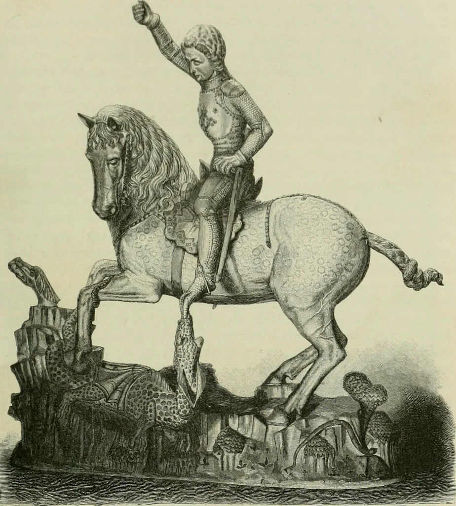 An illustration from Geschichte der deutschen Plastik, 1800, leaf 114