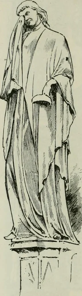 An illustration from Geschichte der deutschen Plastik, 1800, leaf 129