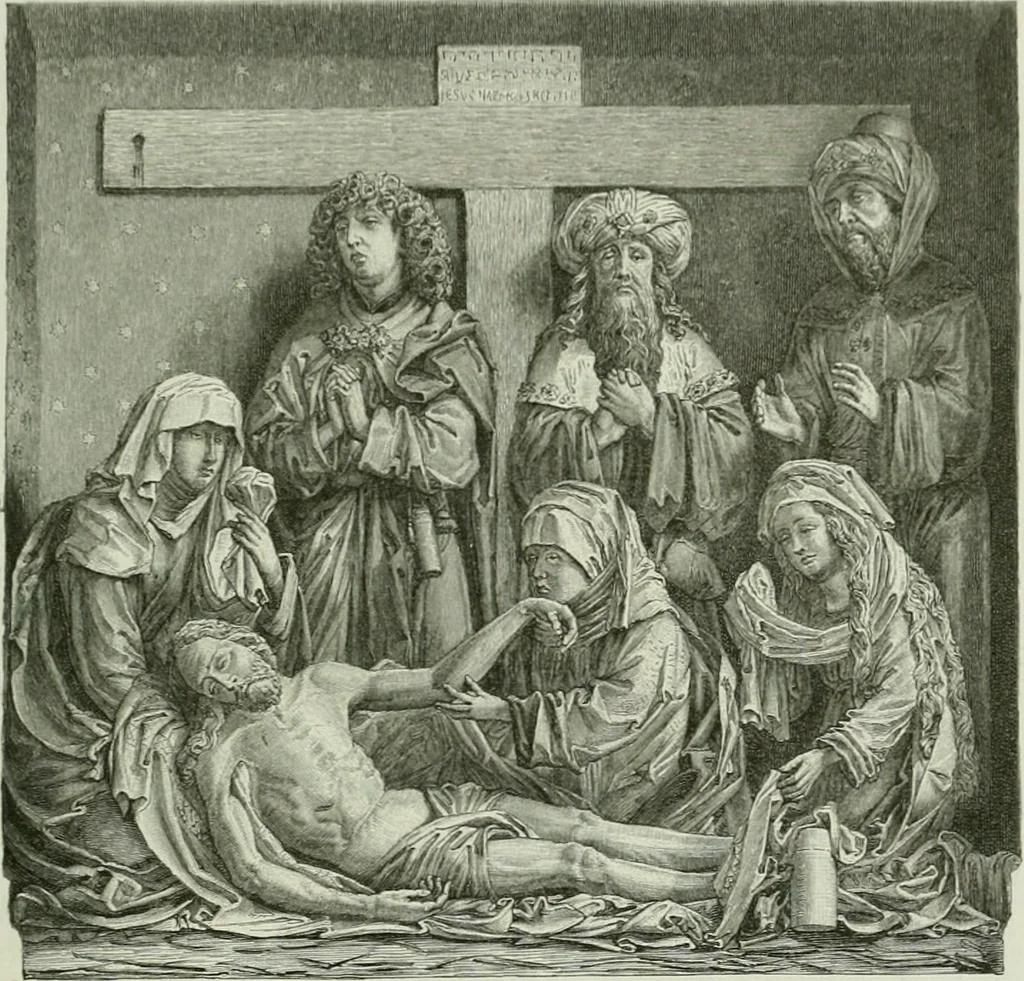 An illustration from Geschichte der deutschen Plastik, 1800, leaf 144