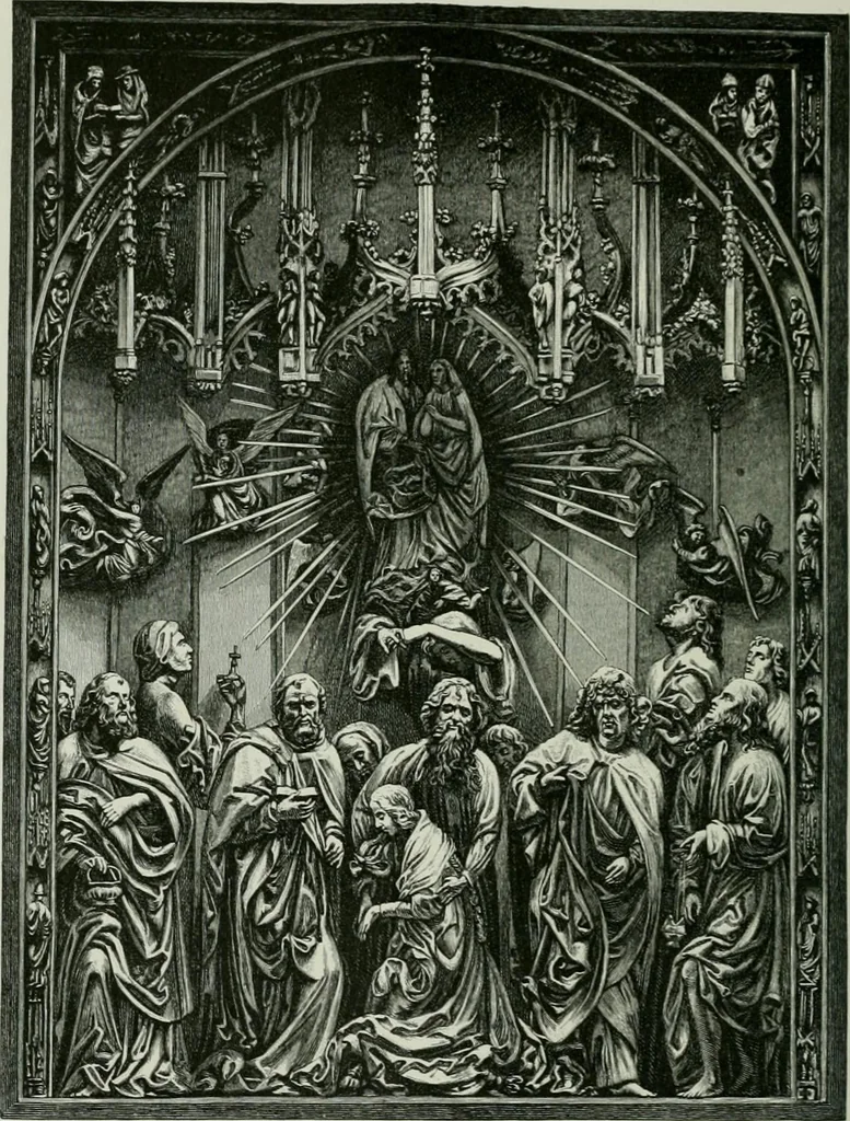 An illustration from Geschichte der deutschen Plastik, 1800, leaf 149